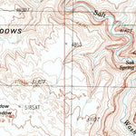 United States Geological Survey The Windows Section, UT (1985, 24000-Scale) digital map
