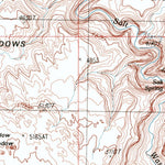 United States Geological Survey The Windows Section, UT (1996, 24000-Scale) digital map