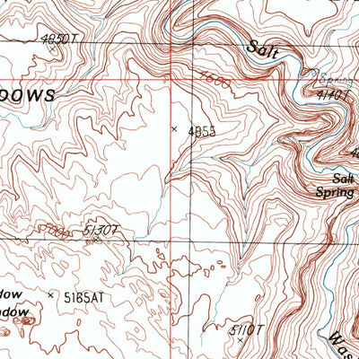 United States Geological Survey The Windows Section, UT (1996, 24000-Scale) digital map