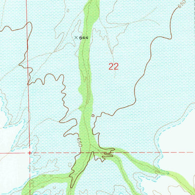 United States Geological Survey Theba, AZ (1973, 24000-Scale) digital map