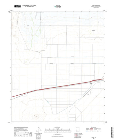 United States Geological Survey Theba, AZ (2021, 24000-Scale) digital map