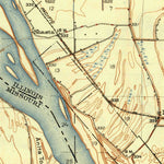 United States Geological Survey Thebes, IL-MO (1934, 62500-Scale) digital map