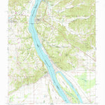 United States Geological Survey Thebes, IL-MO (1966, 24000-Scale) digital map