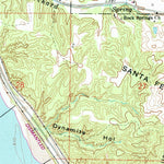 United States Geological Survey Thebes, IL-MO (1966, 24000-Scale) digital map