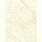 United States Geological Survey Thebes, MT (1960, 24000-Scale) digital map