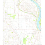 United States Geological Survey Thebes SW, MO-IL (1967, 24000-Scale) digital map