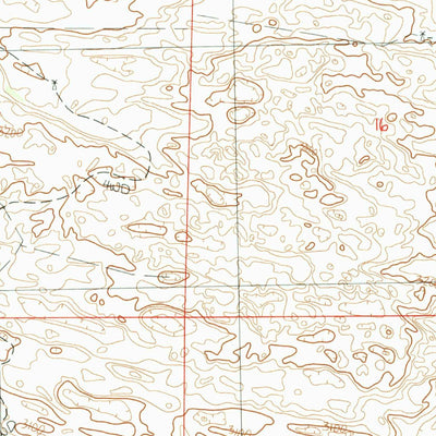 United States Geological Survey Thedford SW, NE (1986, 24000-Scale) digital map