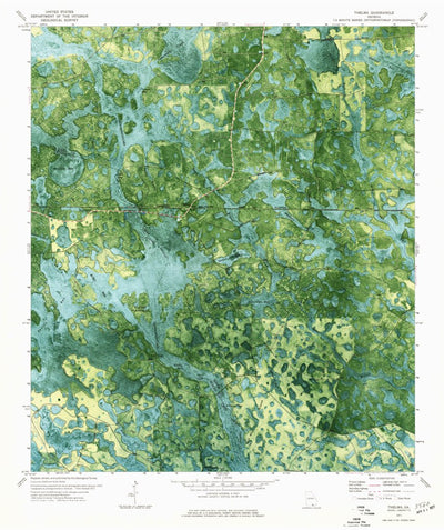 United States Geological Survey Thelma, GA (1971, 24000-Scale) digital map