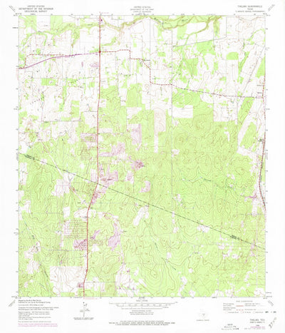 United States Geological Survey Thelma, TX (1958, 24000-Scale) digital map