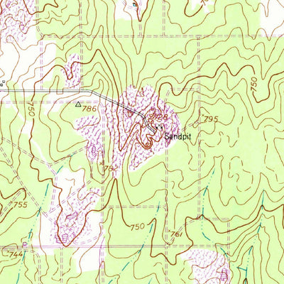 United States Geological Survey Thelma, TX (1958, 24000-Scale) digital map