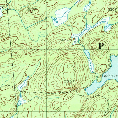 United States Geological Survey Thendara, NY (1989, 25000-Scale) digital map