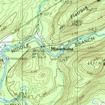 United States Geological Survey Thendara, NY (1989, 25000-Scale) digital map