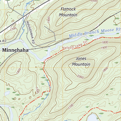 United States Geological Survey Thendara, NY (2023, 24000-Scale) digital map