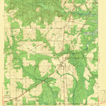 United States Geological Survey Theodore, AL (1943, 31680-Scale) digital map