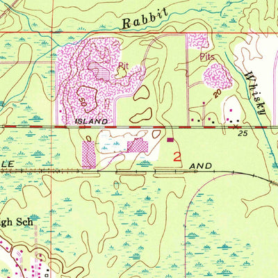 United States Geological Survey Theodore, AL (1953, 24000-Scale) digital map