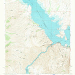 United States Geological Survey Theodore Roosevelt Dam, AZ (1964, 24000-Scale) digital map