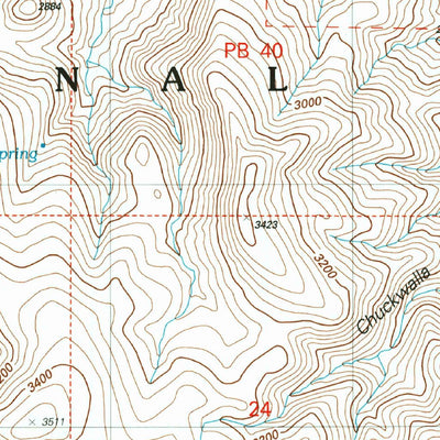 United States Geological Survey Theodore Roosevelt Dam, AZ (2004, 24000-Scale) digital map