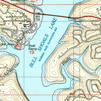 United States Geological Survey Theodosia, MO (2004, 24000-Scale) digital map