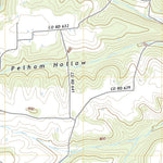 United States Geological Survey Theodosia, MO (2021, 24000-Scale) digital map