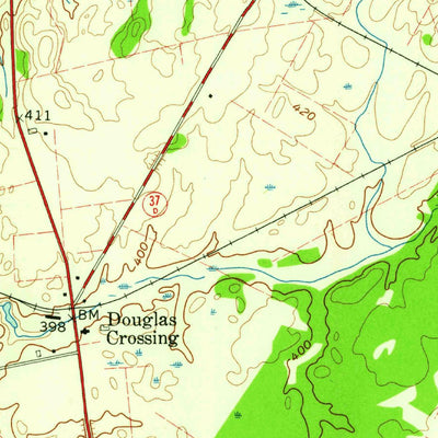 United States Geological Survey Theresa, NY (1958, 24000-Scale) digital map
