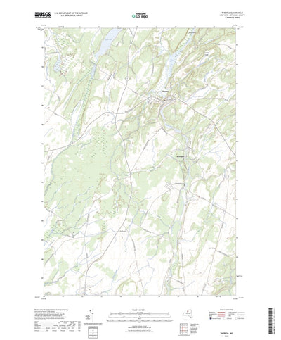 United States Geological Survey Theresa, NY (2023, 24000-Scale) digital map