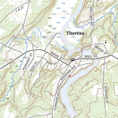United States Geological Survey Theresa, NY (2023, 24000-Scale) digital map