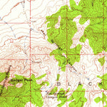 United States Geological Survey Thermo, UT (1958, 62500-Scale) digital map