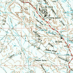United States Geological Survey Thermopolis, WY (1955, 250000-Scale) digital map