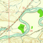 United States Geological Survey Thermopolis, WY (1960, 24000-Scale) digital map
