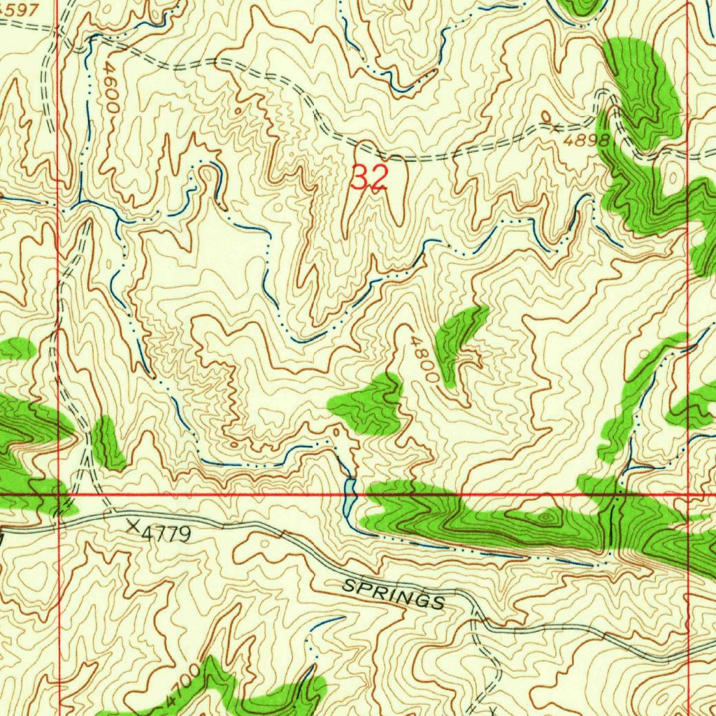Thermopolis, WY (1960, 24000-Scale) Map by United States Geological ...
