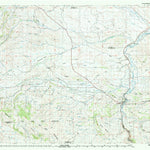 United States Geological Survey Thermopolis, WY (1981, 100000-Scale) digital map