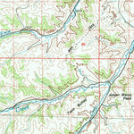 United States Geological Survey Thermopolis, WY (1981, 100000-Scale) digital map