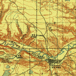 United States Geological Survey Thibadeau Lake, MT (1912, 125000-Scale) digital map