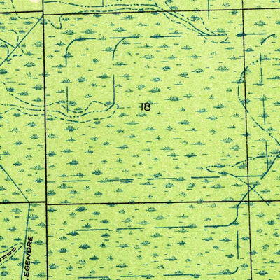 United States Geological Survey Thibodaux, LA (1932, 31680-Scale) digital map