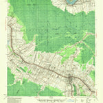 United States Geological Survey Thibodaux, LA (1955, 62500-Scale) digital map