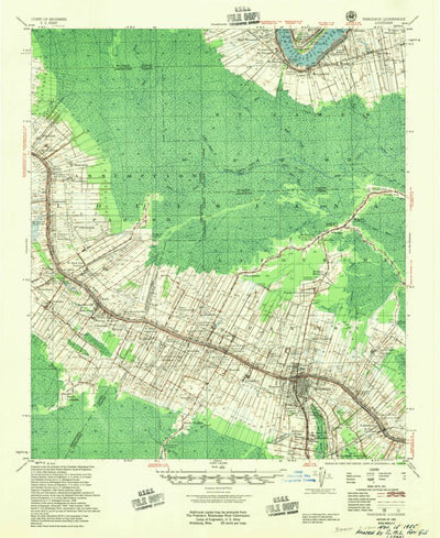 United States Geological Survey Thibodaux, LA (1955, 62500-Scale) digital map
