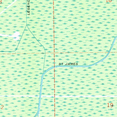 United States Geological Survey Thibodaux, LA (1962, 24000-Scale) digital map