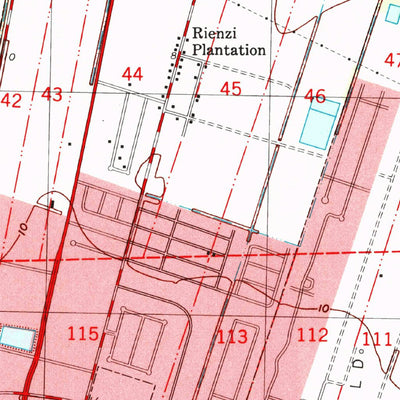 United States Geological Survey Thibodaux, LA (1998, 24000-Scale) digital map