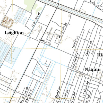 United States Geological Survey Thibodaux, LA (2020, 24000-Scale) digital map