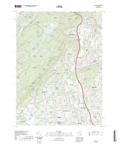 United States Geological Survey Thiells, NY (2023, 24000-Scale) digital map
