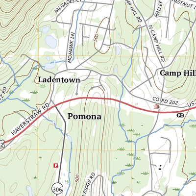 United States Geological Survey Thiells, NY (2023, 24000-Scale) digital map
