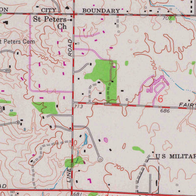 United States Geological Survey Thiensville, WI (1958, 24000-Scale) digital map
