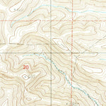 United States Geological Survey Thimble Canyon, NM (1989, 24000-Scale) digital map