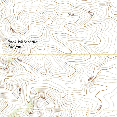 United States Geological Survey Thimble Canyon, NM (2020, 24000-Scale) digital map