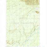 United States Geological Survey Thimble Mountain, WA (1990, 24000-Scale) digital map