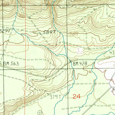United States Geological Survey Thimble Mountain, WA (1990, 24000-Scale) digital map