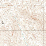 United States Geological Survey Thimble Peak, CA-NV (1988, 24000-Scale) digital map