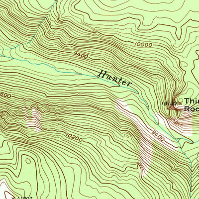 United States Geological Survey Thimble Rock, CO (1960, 24000-Scale) digital map