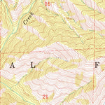 United States Geological Survey Thimbleberry Mountain, OR (1964, 24000-Scale) digital map