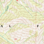 United States Geological Survey Thimbleberry Mountain, OR (1995, 24000-Scale) digital map